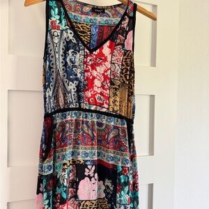 Tolani Multicolor Patterned Dress